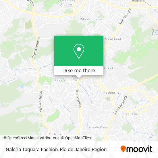 Galeria Taquara Fashion map