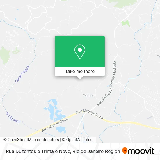 Rua Duzentos e Trinta e Nove map