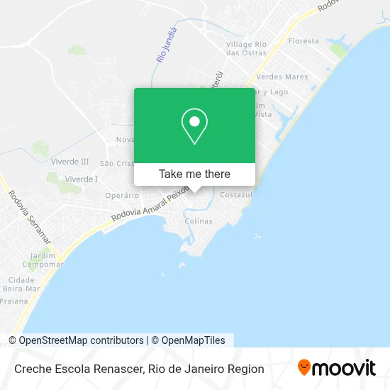 Creche Escola Renascer map