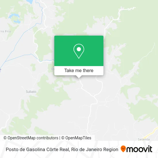 Posto de Gasolina Côrte Real map