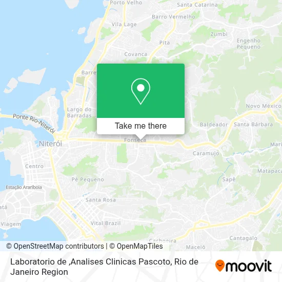 Laboratorio de ,Analises Clinicas Pascoto map