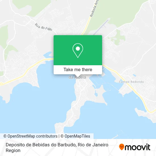 Deposito de Bebidas do Barbudo map