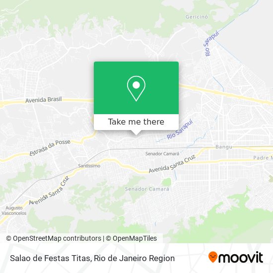 Salao de Festas Titas map