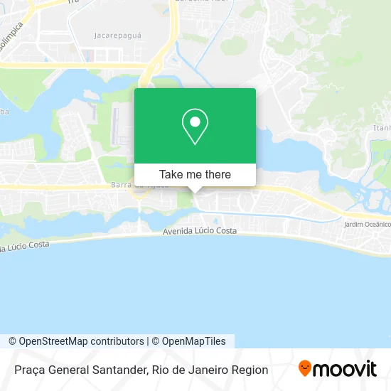 Praça General Santander map