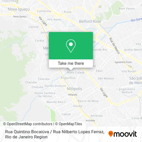 Rua Quintino Bocaiúva / Rua Nilberto Lopes Ferraz map