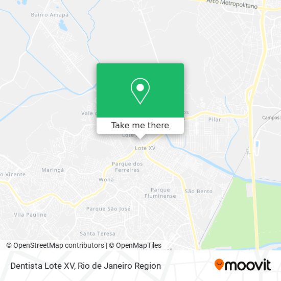 Dentista Lote XV map
