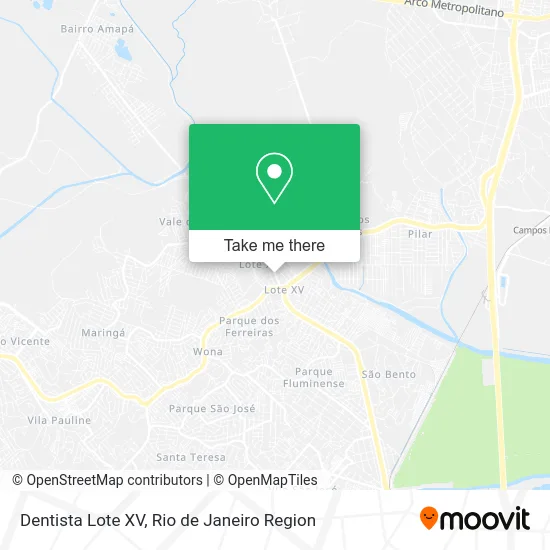 Dentista Lote XV map