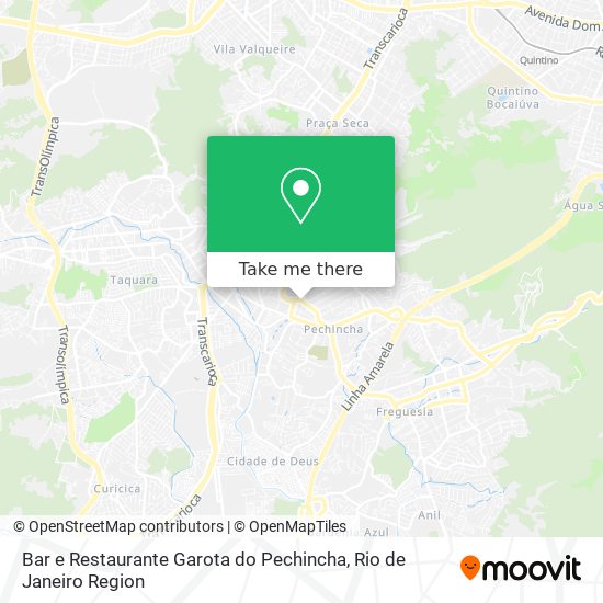 Bar e Restaurante Garota do Pechincha map