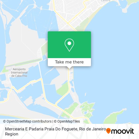 Mercearia E Padaria Praia Do Foguete map