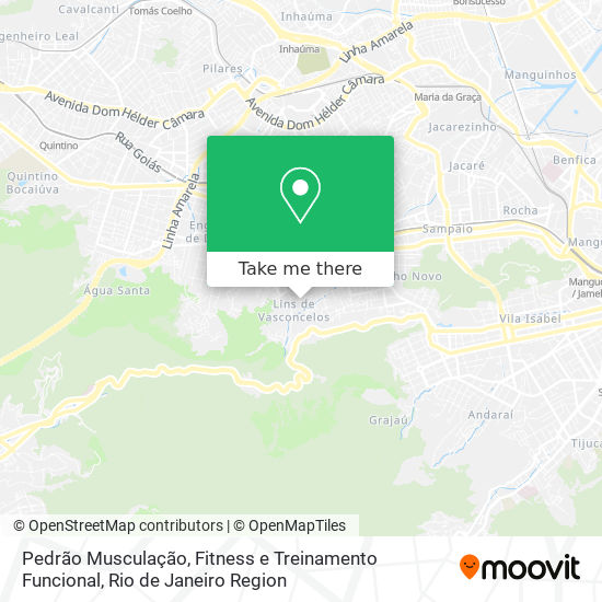 Mapa Pedrão Musculação, Fitness e Treinamento Funcional