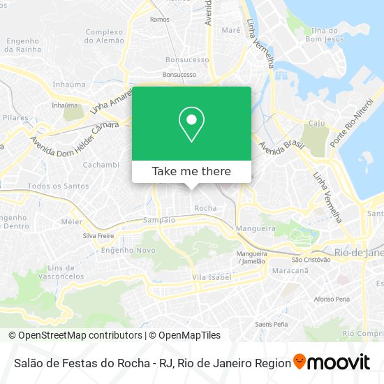 Salão de Festas do Rocha - RJ map