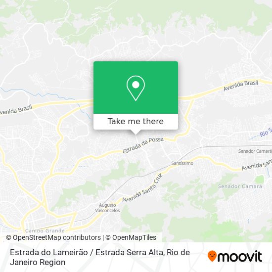 Estrada do Lameirão / Estrada Serra Alta map