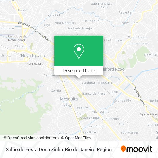 Salão de Festa Dona Zinha map