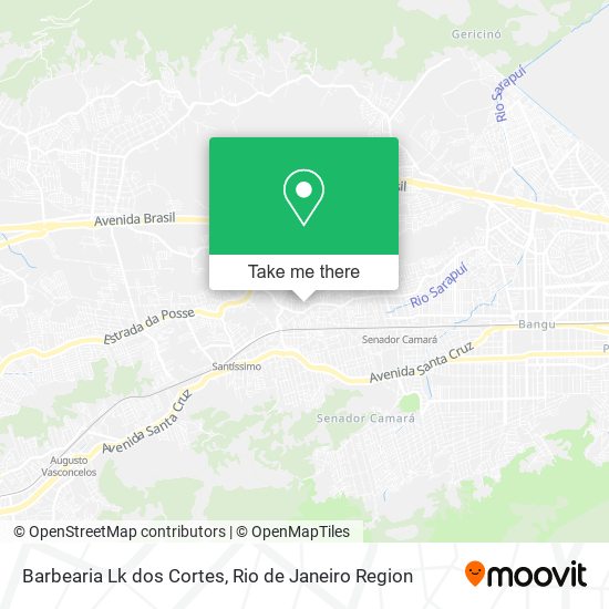 Barbearia Lk dos Cortes map