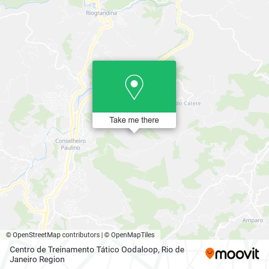 Centro de Treinamento Tático Oodaloop map