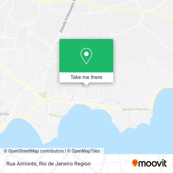 Rua Aimorés map