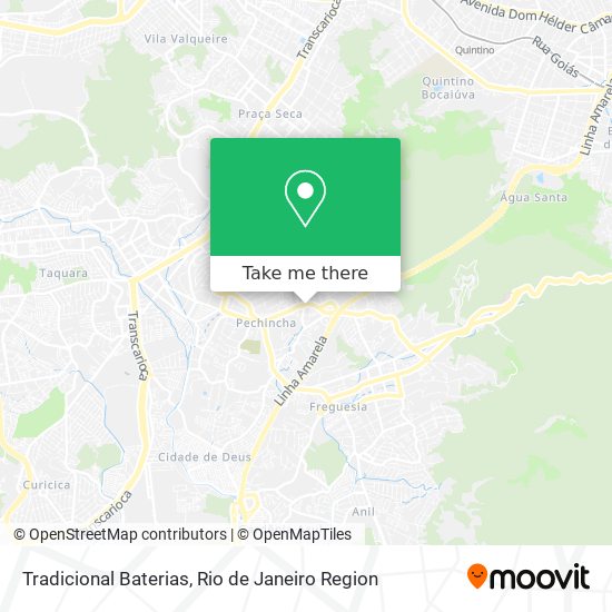 Tradicional Baterias map