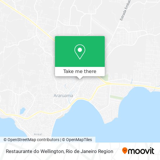 Restaurante do Wellington map