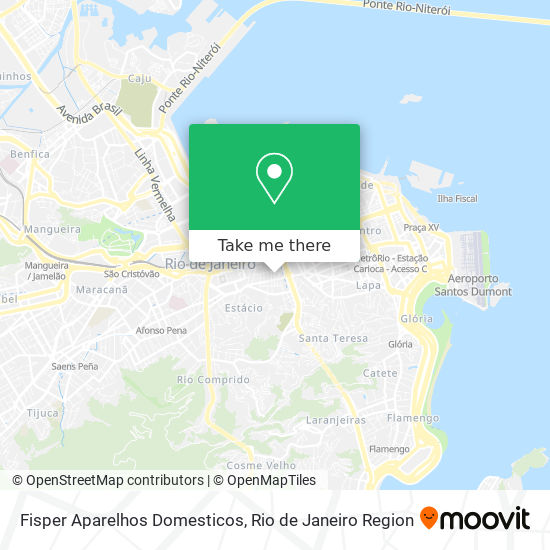 Fisper Aparelhos Domesticos map