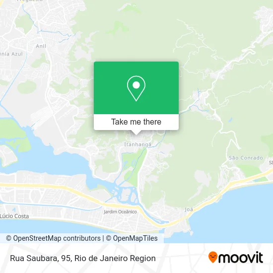Rua Saubara, 95 map