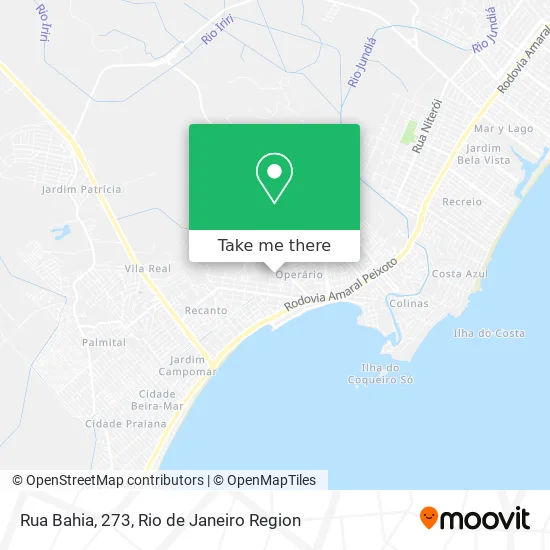 Rua Bahia, 273 map