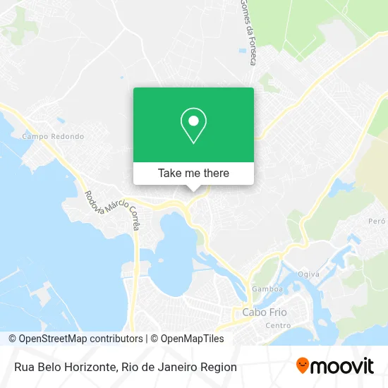 Rua Belo Horizonte map