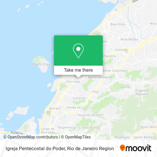 Igreja Pentecostal do Poder map