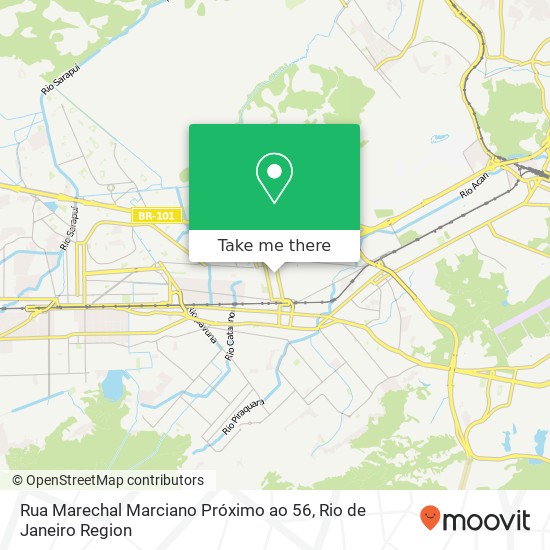 Rua Marechal Marciano Próximo ao 56 map