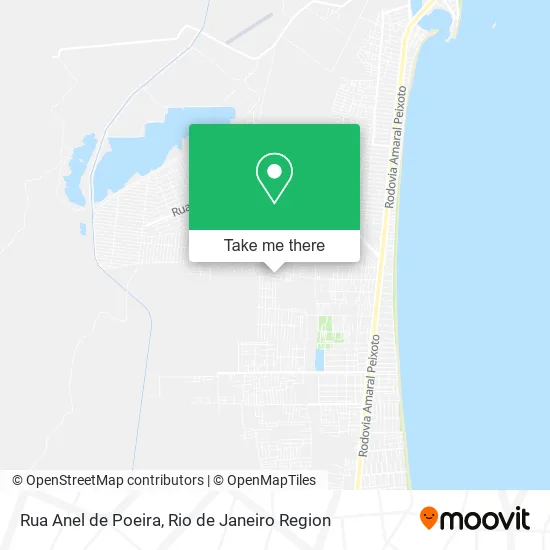 Rua Anel de Poeira map