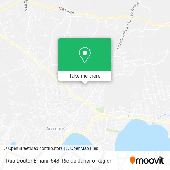Rua Doutor Ernani, 643 map