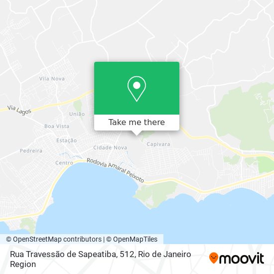 Rua Travessão de Sapeatiba, 512 map