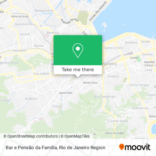 Bar e Pensão da Família map