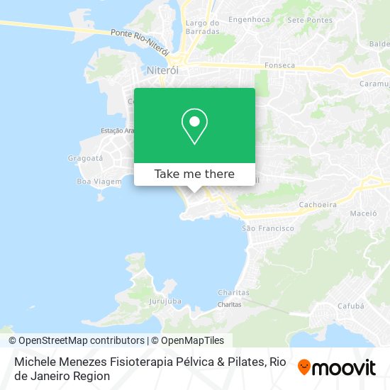 Mapa Michele Menezes Fisioterapia Pélvica & Pilates