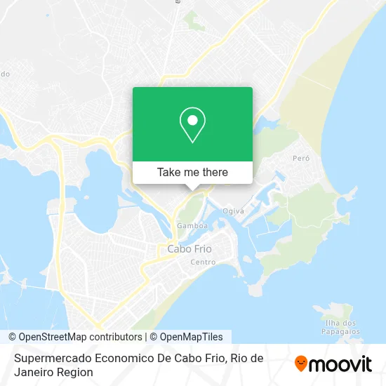 Supermercado Economico De Cabo Frio map