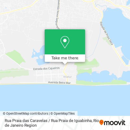 Rua Praia das Caravelas / Rua Praia de Iguabinha map