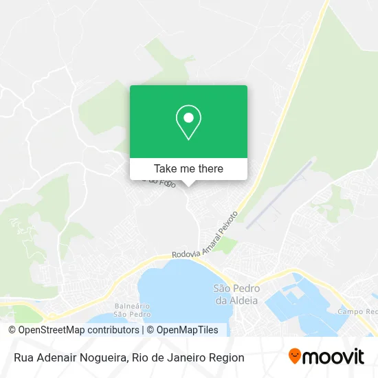 Rua Adenair Nogueira map