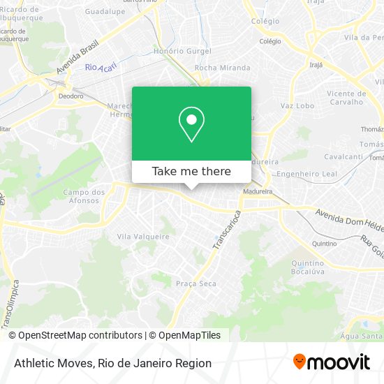 Mapa Athletic Moves