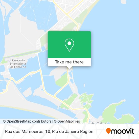 Rua dos Mamoeiros, 10 map