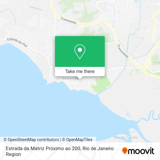 Estrada da Matriz Próximo ao 200 map