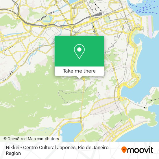 Nikkei - Centro Cultural Japones map