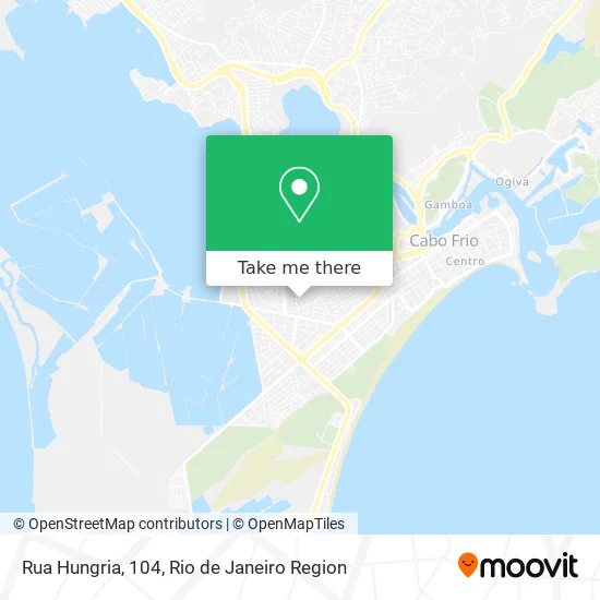 Rua Hungria, 104 map