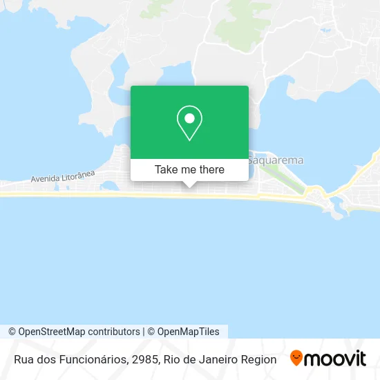 Rua dos Funcionários, 2985 map