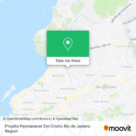 Projeto Permanecer Em Cristo map