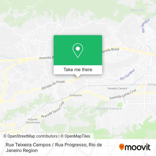 Rua Teixeira Campos / Rua Progresso map