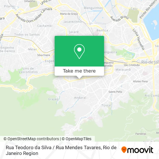 Rua Teodoro da Silva / Rua Mendes Tavares map