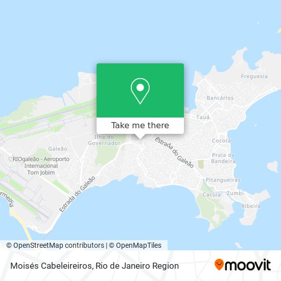 Moisés Cabeleireiros map