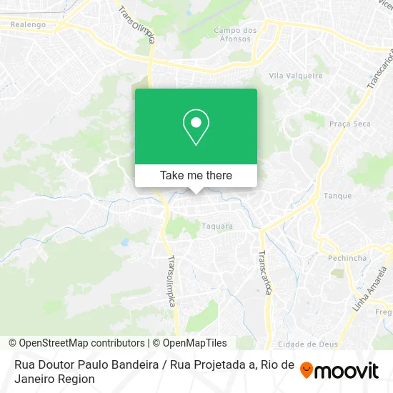 Rua Doutor Paulo Bandeira / Rua Projetada a map