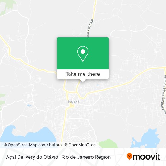 Açaí Delivery do Otávio. map