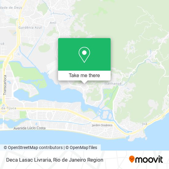 Deca Lasac Livraria map