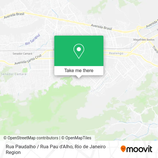 Rua Paudalho / Rua Pau d'Alho map
